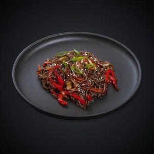 Лапша с овощами