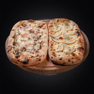 Пиццета "Бекон и вешенки & Груша дор блю"