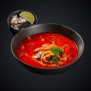 Том Ям с лососем NEW
